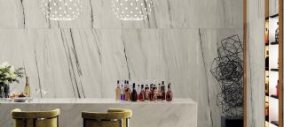 White Marble Porcelain Tile Minoli Marvel Bianco Fantastico