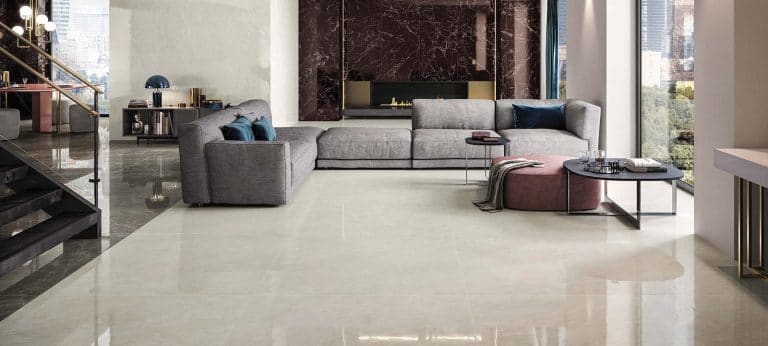 White Marble Effect Tile | Minoli Marvel Imperial White