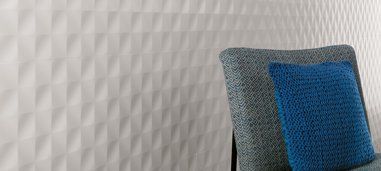3D Wall Design 3D Ribbon White Matt 80: Wall Tiles - Atlas Concorde