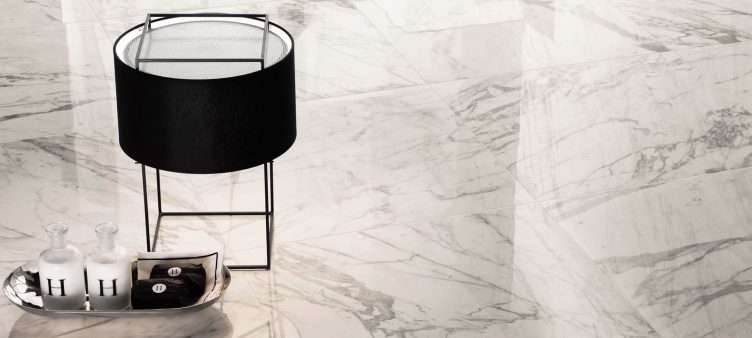 Statuario Porcelain Tile | Minoli Marvel Statuario Select